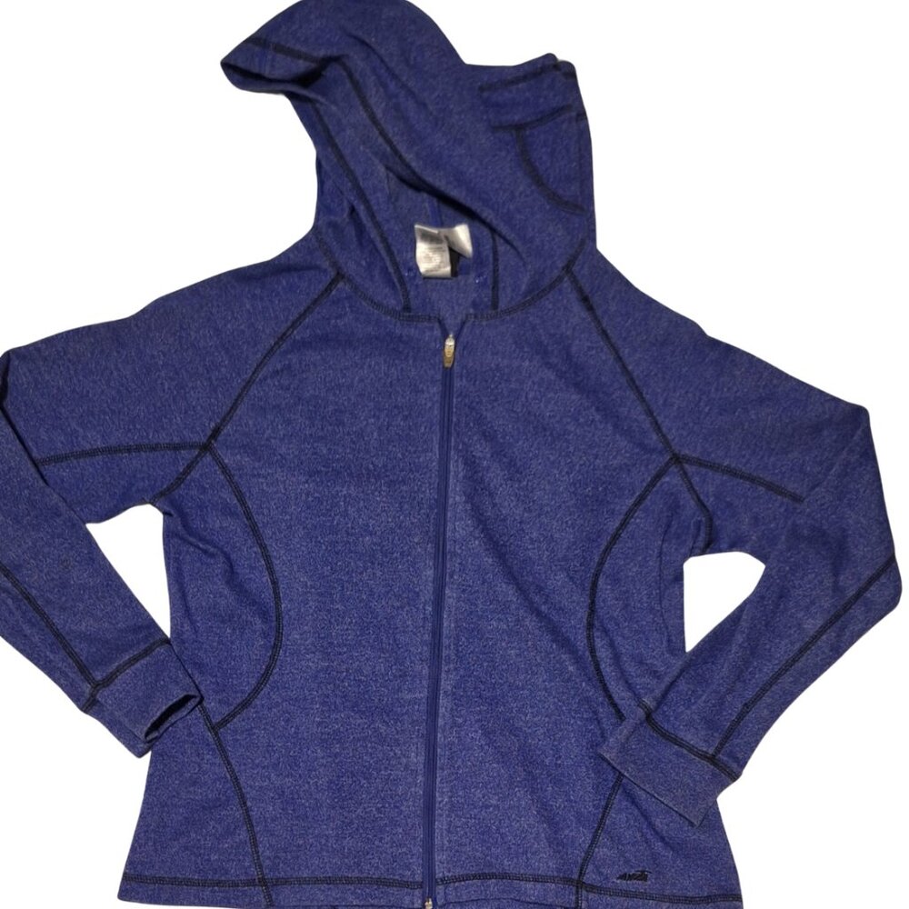 Avia Womens HoodieTracksuit Large Wide Flare Leg Purple Violet‎ Retro Y2K 00s - Picture 9 of 9